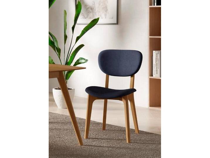 INOSIGN Stuhl COZY Made in Italy (Set, 2 St), Gestell in Buche, Kirsch- oder Nussbaum, Massivholz, Design Stuhl, braun von Inosign