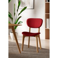 INOSIGN Stuhl "COZY Made in Italy", (Set), 2 St., Microfaser, Gestell in Buche, Kirsch- oder Nussbaum, Massivholz, Design Stuhl INOSIGN Stuhl "COZY Made in Italy", (Set), 2 St., Microfaser, Gestell in Buche, Kirsch- oder Nussbaum, Massivholz, Design Stuhl von Inosign