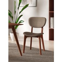 INOSIGN Stuhl "COZY Made in Italy", (Set), 2 St., Microfaser, Gestell in Buche, Kirsch- oder Nussbaum, Massivholz, Design Stuhl von Inosign