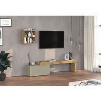 INOSIGN TV-Wand "Chronos TV-Set, Wohnwand – Elemente frei platzierbar, Made in Italy" Set, 2-er set, 2 Stk. tlg. von Inosign