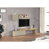 INOSIGN TV-Wand "Chronos TV-Set, Wohnwand – Elemente frei platzierbar, Made in Italy" Set, 3-er set, 3 Stk. tlg. von Inosign