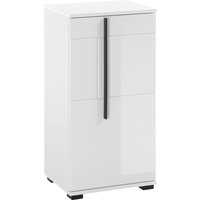 INOSIGN Unterschrank "Cantara, Badschrank in Hochglanz Weiß, Schrank im modernen Design", mit schwarzen Griffen, ausreichend Stauraum INOSIGN Unterschrank "Cantara, Badschrank in Hochglanz Weiß, Schrank im modernen Design", mit schwarzen Griffen, ausreichend Stauraum von Inosign