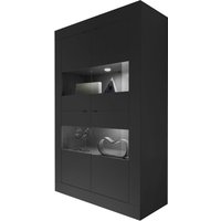 INOSIGN Vitrine "Basic Höhe 162 cm, Standvitrine mit 4 Türen - Metallgriffe," Stauraumvitrine in moderner Rahmenoptik, Hochschrank, Anrichte INOSIGN Vitrine "Basic Höhe 162 cm, Standvitrine mit 4 Türen - Metallgriffe," Stauraumvitrine in moderner Rahmenoptik, Hochschrank, Anrichte von Inosign