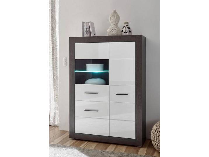 INOSIGN Vitrine Etero Höhe 142 cm, grau INOSIGN Vitrine Etero Höhe 142 cm, grau von Inosign