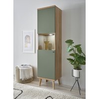 INOSIGN Vitrine "MAVAS", in moderner Trendfarbe, Giffe aus Metall (Schwarz), Höhe 197 cm von Inosign