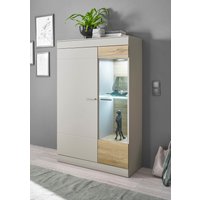 INOSIGN Vitrine "SCARA", mit Applikation Zinneiche Dekor, Breite 90 cm, mit Softclose-Funktion von Inosign