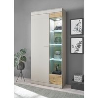 INOSIGN Vitrine "SCARA ohne Beleuchtung", mit Applikation Zinneiche Dekor, Breite 90 cm, mit Softclose-Funktion von Inosign