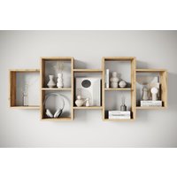 INOSIGN Wandboard "Wandregal Trio" 1 Stk. tlg. Stell- oder Hängeregal, 10 offene Fächer, flexibel montierbar INOSIGN Wandboard "Wandregal Trio" 1 Stk. tlg. Stell- oder Hängeregal, 10 offene Fächer, flexibel montierbar von Inosign