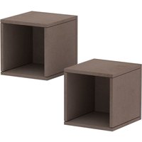 INOSIGN Wandregal "Wandregal Infinity", (Set, 2 St., 2 kleine Würfelregale), Würfelregal 2er-Set, Breite 28 cm, Höhe 29 cm von Inosign