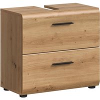 INOSIGN Waschbeckenunterschrank "FLORENZ, TOPSELLER, Breite 60 cm, 2 Schubkästen,ink. Siphonausschnitt" TOPSELLER, 1 Stk. tlg. hochwertige MDF Front, Griff schwarz, Badschrank, Bad INOSIGN Waschbeckenunterschrank "FLORENZ, TOPSELLER, Breite 60 cm, 2 Schubkästen,ink. Siphonausschnitt" TOPSELLER, 1 Stk. tlg. hochwertige MDF Front, Griff schwarz, Badschrank, Bad von Inosign