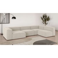 INOSIGN Wohnlandschaft "HAILY U-Form mit Ottomane links/rechts, Maße B/T/H: 360/200/72 cm", als Modul oder separat verwendbar, für individuelle Zusammenstellung INOSIGN Wohnlandschaft "HAILY U-Form mit Ottomane links/rechts, Maße B/T/H: 360/200/72 cm", als Modul oder separat verwendbar, für individuelle Zusammenstellung von Inosign