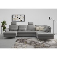INOSIGN Wohnlandschaft "Palm Beach U-Form", Federkern, mit Sitztiefenverstellung, wahlweise mit Bettfunktion INOSIGN Wohnlandschaft "Palm Beach U-Form", Federkern, mit Sitztiefenverstellung, wahlweise mit Bettfunktion von Inosign