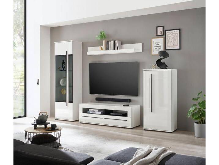 INOSIGN Wohnwand Cantara, (Set, 4-St), weiß von Inosign