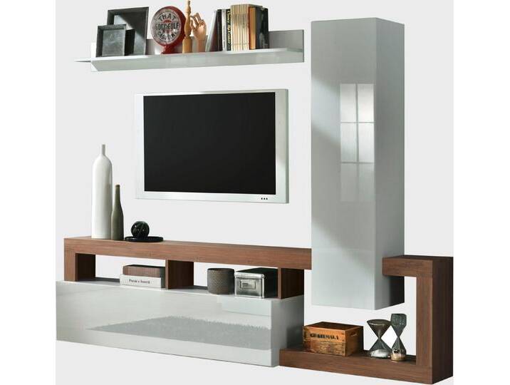 INOSIGN Wohnwand Hamburg, (Set, 3-St), weiß, Weiß/Mercure von Inosign