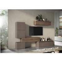 INOSIGN Wohnwand "INFINITY, 6tlg. Breite 290 cm, Höhe variabel, Schrankwand, (Lowboard," 6 Stk. tlg. von Inosign