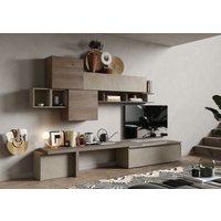 INOSIGN Wohnwand "INFINITY, 8tlg. Breite 330 cm, Höhe variabel (Lowboard, T-Boden," von Inosign