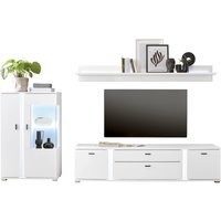 INOSIGN Wohnwand "LONG ISLAND", (Set, 3 St.), in moderner Trendfarbe,inklusive senkrechter Beleuchtung,Breite 290 cm von Inosign