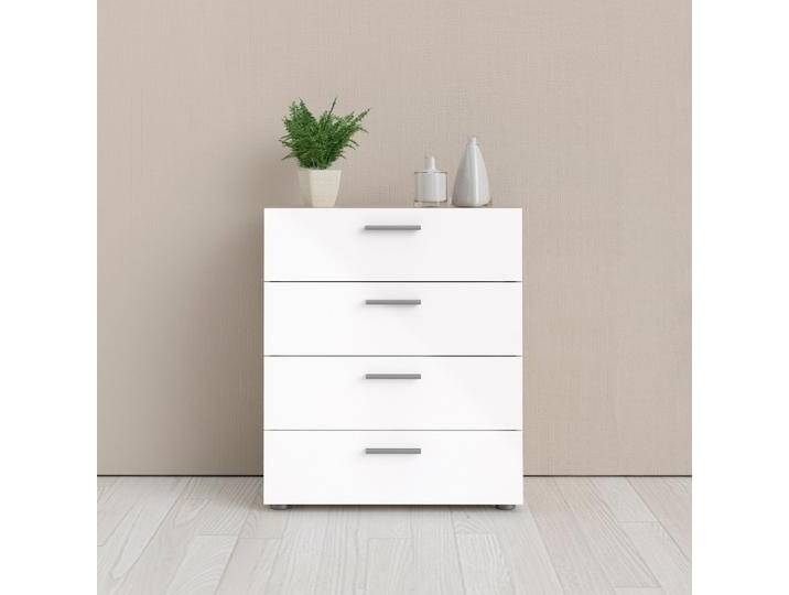 Kommode INOSIGN Pepe Schubkastenkommode , weiß (eiche struktur, weiß hochglanz), B:70cm H:82cm T:40,3cm, Spanplatte, Sideboards, Schubladenkommode, Sideboard mit vielen Stauraummöglichkeiten, Breite 70 cm von Inosign