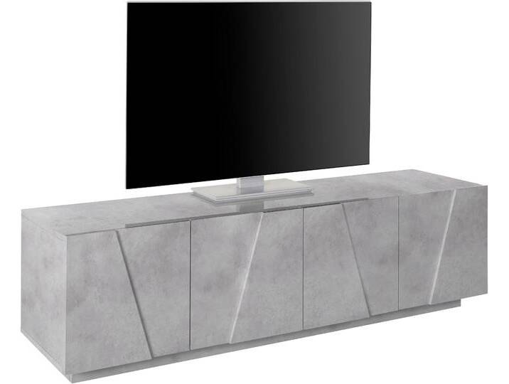 Lowboard INOSIGN PING , silber (silber beton matt), B:162,5cm H:43cm, Sideboards, Breite 162,4 cm von Inosign