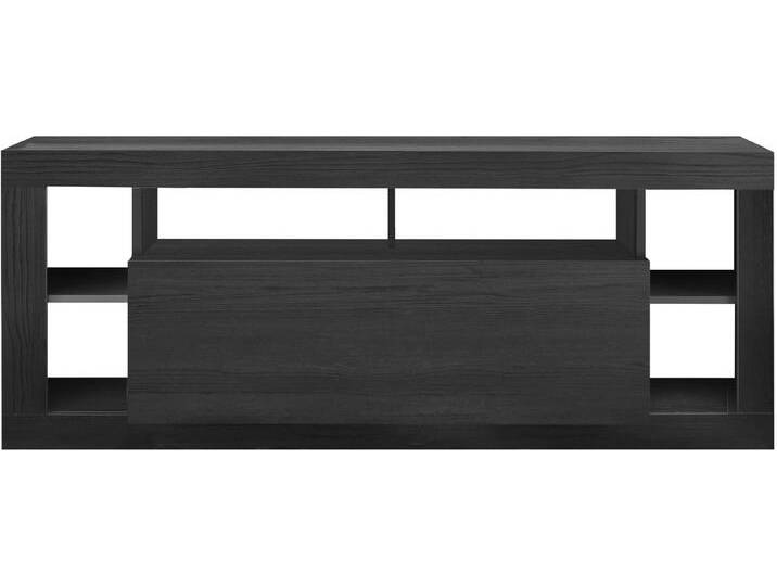 Lowboard INOSIGN Rimini , schwarz (schwarz melamin holzstruktur), B:172cm H:66cm T:42cm, Sideboards, Breite 172 cm von Inosign