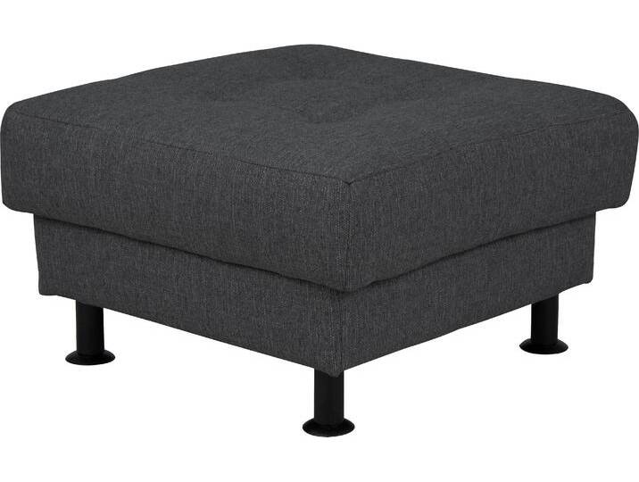 Polsterhocker INOSIGN Bengo , grau (anthrazit), B:65cm H:42cm T:65cm, Microfaser (100% Polyester);Struktur (100% Polyester);Kunstleder, Hocker, passend zu »Bengo«-Sofa von Inosign