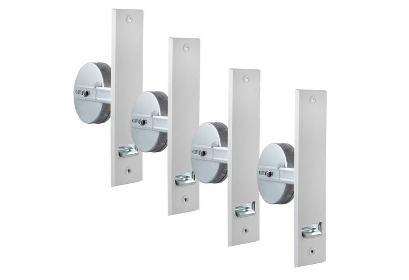 Inovatec Einlass-Gurtwickler 4 x Rollladen Einlass Gurtwickler + Abdeckplatte Lochabstand 214 mm von Inovatec