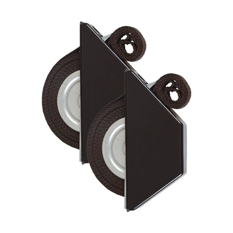 Inovatec Halbeinlass-Gurtwickler Rollladen Halbeinlass Gurtwickler Mini 5 m Gurtband, Gurtbreite 15 mm, 2-tlg. von Inovatec