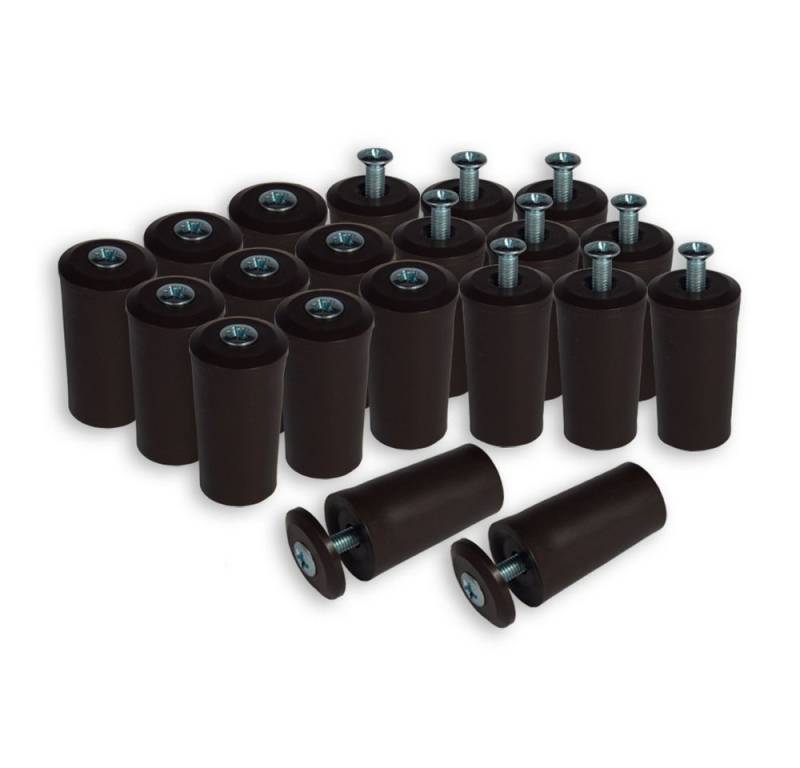 Inovatec Rollladen-Anschlagstopper INOVATEC Rollladen Anschlagstopper 40 mm, 40 mm Länge, 20-St. von Inovatec