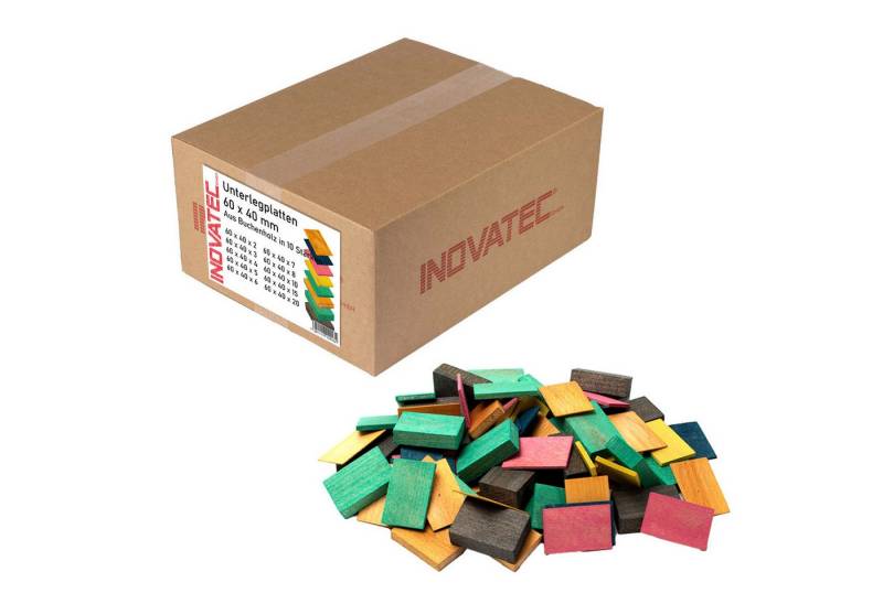 Inovatec Unterlegplatte Holz Unterlegplatten 60 x 40, 160-St. von Inovatec