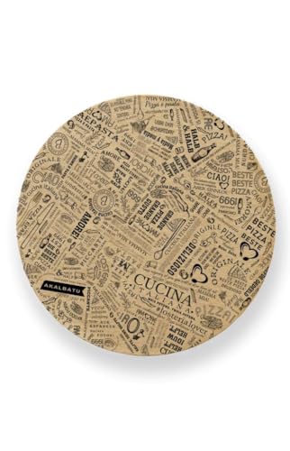 Inoverse 1000 Blatt Burger Papier - 32,5 cm Durchmesser, Rund - Deli Papierblätter, Bedrucktes Einschlagpapier für Pizza, Wraps, Sandwich, Pommes, Burger Zubehör, Zeitungspapier für Lebensmittel Inoverse 1000 Blatt Burger Papier - 32,5 cm Durchmesser, Rund - Deli Papierblätter, Bedrucktes Einschlagpapier für Pizza, Wraps, Sandwich, Pommes, Burger Zubehör, Zeitungspapier für Lebensmittel von Inoverse