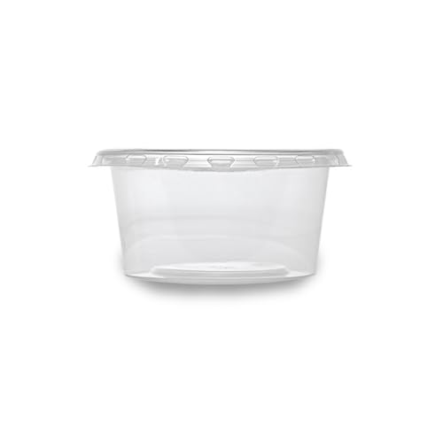 Inoverse 500 Stück Aufbewahrungsdosen, Dressingbecher mit Deckel 50 ml – Saucenbecher aus PP, Transparente Dip Dosen für To Go, Soßen Behälter, Degustationsbecher Feinkostbecher, BPA-frei Inoverse 500 Stück Aufbewahrungsdosen, Dressingbecher mit Deckel 50 ml – Saucenbecher aus PP, Transparente Dip Dosen für To Go, Soßen Behälter, Degustationsbecher Feinkostbecher, BPA-frei von Inoverse