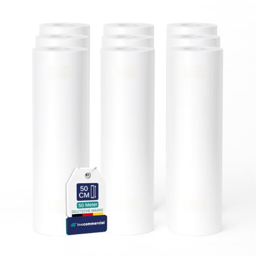 Inoverse 9 Rollen Ärztekrepp Liegenabdeckung 50 m x 50 cm – Einweg Ärzterolle für Untersuchungs- und Massageliegen, Spa & Kosmetik, Weich und Saugfähig, Medizinische Liegenrolle Inoverse 9 Rollen Ärztekrepp Liegenabdeckung 50 m x 50 cm – Einweg Ärzterolle für Untersuchungs- und Massageliegen, Spa & Kosmetik, Weich und Saugfähig, Medizinische Liegenrolle von Inoverse