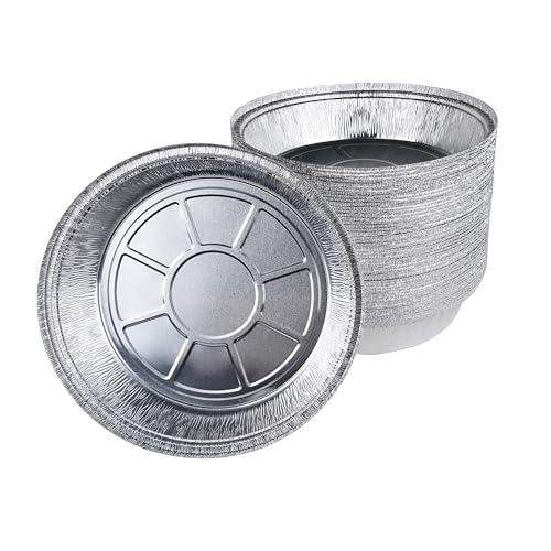 Inoverse 50 Stück Alubackformen, Ø 23 cm, Einwegbackformen, Aluschalen Linzertorte, Souffle Förmchen Alu, Hochwertige Kuchenform für Braten und Desserts, Rund Inoverse 50 Stück Alubackformen, Ø 23 cm, Einwegbackformen, Aluschalen Linzertorte, Souffle Förmchen Alu, Hochwertige Kuchenform für Braten und Desserts, Rund von Inoverse
