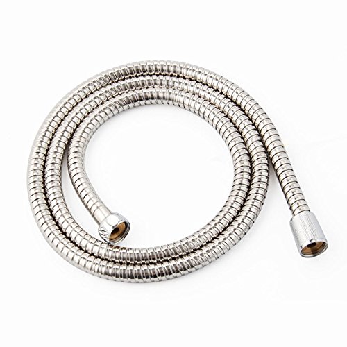Inovey Badezimmer 1.5 M 2M 3M Flexibler Edelstahl Duschkopf Zubehör Verdickt Feder Brausekopf Schlauch - #04 von Inovey