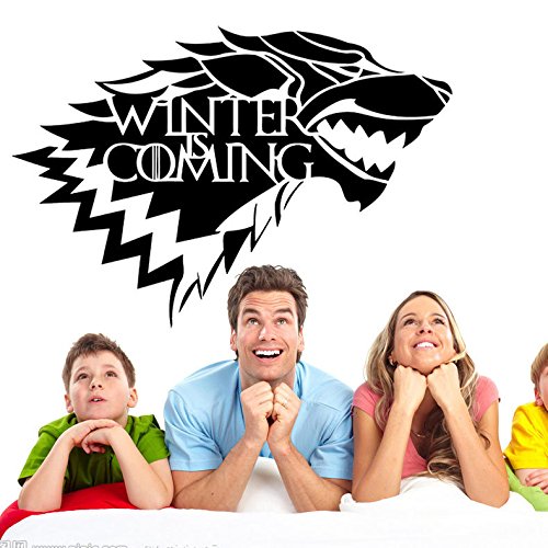 Inovey Game of Thrones Haus Stark Wolf Vinyl Aufkleber Aufkleber HBO Winter Kommt -S von Inovey