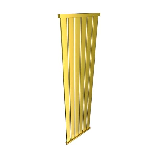 Heizkörper LOTUS 1 Badheizkörper Handtuchwärmer Handtuchhalter Bad-Heizkörper 100/30 (Gold) von Ins-Term