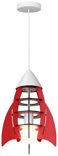 Insatech Rakete Pendelleuchte LED E27 Rot Insatech Rakete Pendelleuchte LED E27 Rot von Insatech