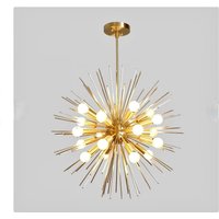 Atemberaubender Statement Mid Century Sputnik Kronleuchter, Große Dazzle Starburst Deckenlampe Licht, Kronleuchter 20 Licht von InscapesDesign