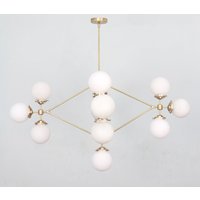 x Großer Handgemachter Modernist Statement Kronleuchter, Moderner Tracey 2 Deckenleuchte Pendelleuchte Esszimmer Flur, Modo Kronleuchter x Großer Handgemachter Modernist Statement Kronleuchter, Moderner Tracey 2 Deckenleuchte Pendelleuchte Esszimmer Flur, Modo Kronleuchter von InscapesDesign