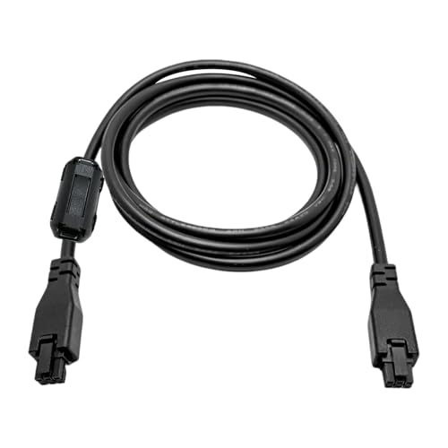 Inscrip 3D Drucker Verlängerungskabel, 2M 6 Pin 22AWG Kupferkern Verlängerungskabel mit magnetischem Ring, AMS Cable für AMS-Hub, kompatibel mit Bambu Lab X1/X1C/P1P/P1S Serie 3D Drucker von Inscrip