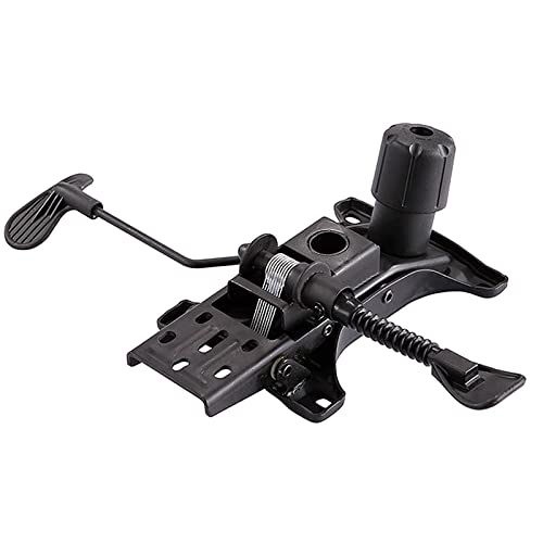 Inscrip Sitz Mechanik Bodenplatte Platte, Sitzmechanik Wippfunktion HöHenverstellung, Basis Hebemechanismus Für BüRostuhl Lock Hebel Ersatzteil, Lift Drehstuhl Ersatzteile, Für Büro und Gaming (B) von Inscrip
