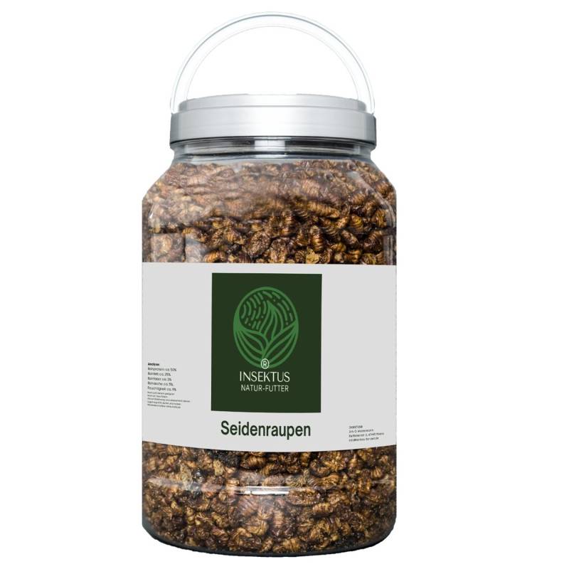 Insektus Seidenraupen Fischfutter 5 Liter von Insektus
