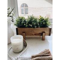 Kräutergarten Mit Beinen | Blumentopf Aus Holz Garten Box Pflanzgefäße Blumenständer Für Fenster Rustikale Holzkiste Kräutergarten Mit Beinen | Blumentopf Aus Holz Garten Box Pflanzgefäße Blumenständer Für Fenster Rustikale Holzkiste von InsideStyleCo