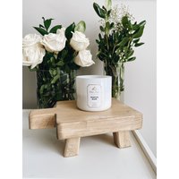 Mini Hocker Verwitterte Eiche | Holzständer Holzdekor Brauner Wohnzimmer Dekor Kerzenständer Oder Blumenständer Mini Hocker Verwitterte Eiche | Holzständer Holzdekor Brauner Wohnzimmer Dekor Kerzenständer Oder Blumenständer von InsideStyleCo