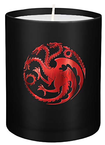 Game of Thrones: House Targaryen Large Glass Candle von Game of Thrones