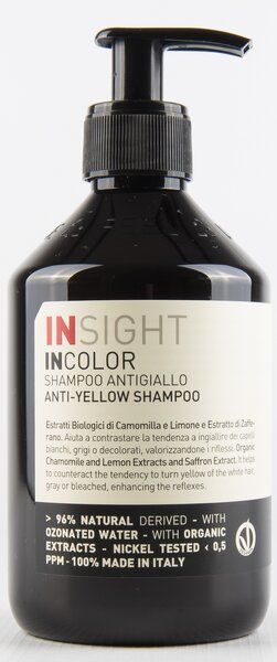 Insight Shampoo gegen Gelbstich von Insight