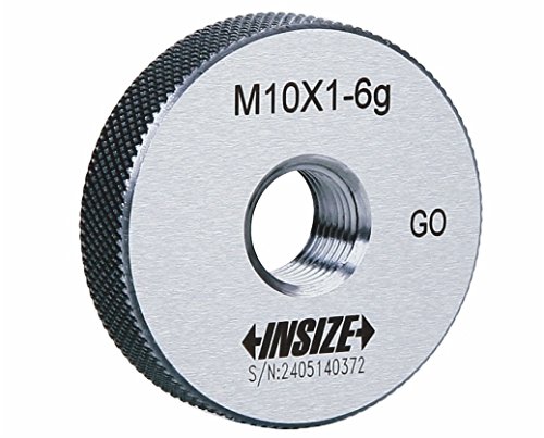 INSIZE 4129-3D5DN Feingewinde, Klasse 6g, NOGO, ISO1502, M3,5 x 0,35 mm von Insize