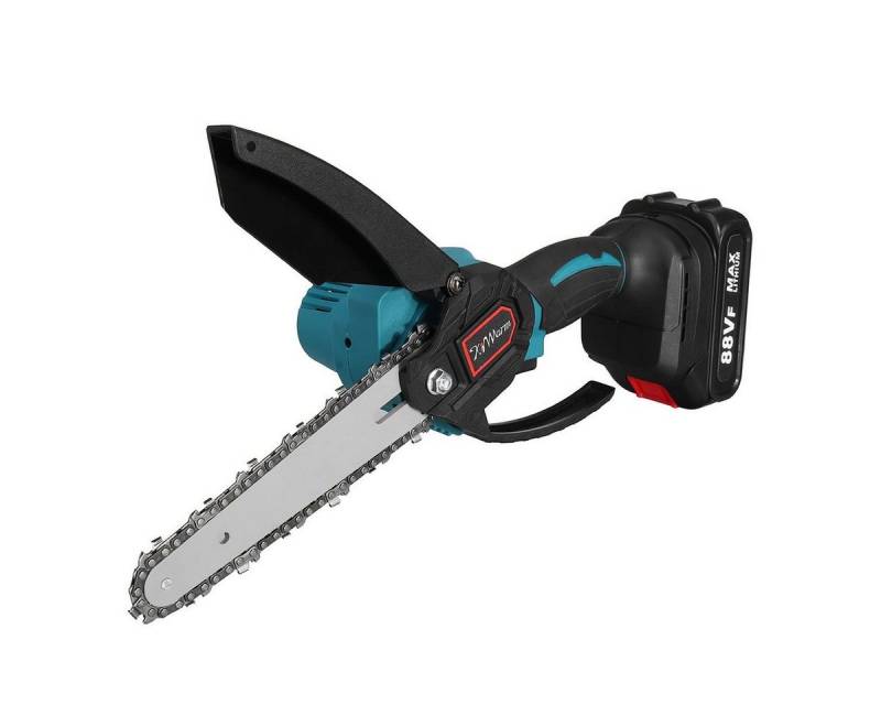 Insma Akku-Kettensäge, Motorkettensäge Motorsäge Sägeblatt Einhandsäge mit 1 Akku von Insma