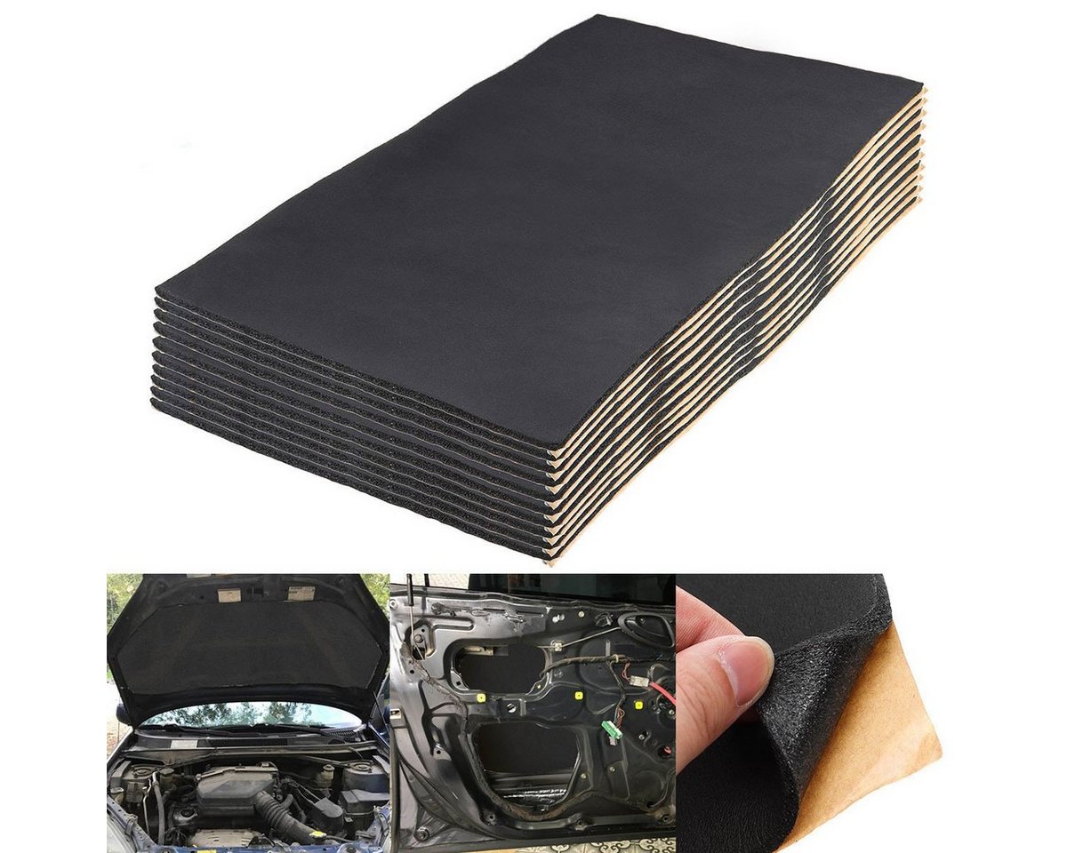 Insma Dämmplatte, 9/18/27x Auto Dämmmatte Selbstklebend Schalldämmung 50x30x1cm Insma Dämmplatte, 9/18/27x Auto Dämmmatte Selbstklebend Schalldämmung 50x30x1cm von Insma