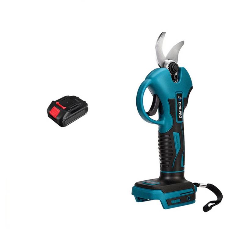 Insma Gartenschere, bürstenlos Gartenschere, 50mm Schnittdurchmesser mit 1 Akku von Insma